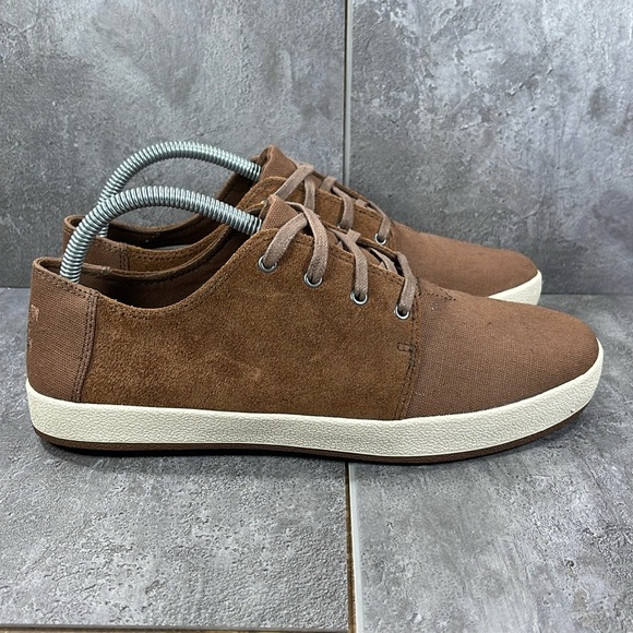 Toms Other - Toms Mens Payton Bark Oiled Suede Cotton Twill